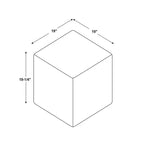 Pouf cube déhoussable Lynwood - Threshold conçu avec Studio McGee