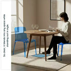 Chaise de salle à manger LeisureMod Murray en acrylique avec bord cascade et siège moulé élégant, style moderne pour cuisine, salle à manger, bureau, salon ou café