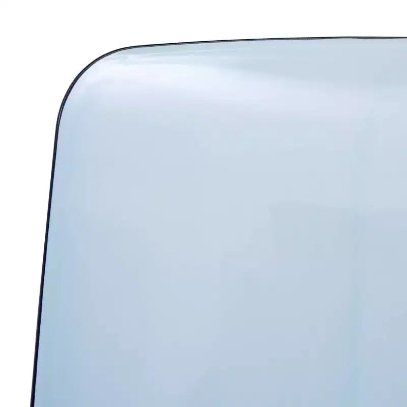 Chaise de salle à manger LeisureMod Murray en acrylique avec bord cascade et siège moulé élégant, style moderne pour cuisine, salle à manger, bureau, salon ou café