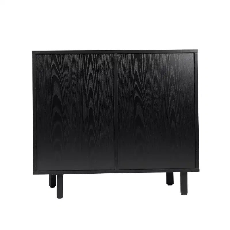 Merrick Lane Bar et buffet avec armoire de rangement, porte-verres suspendus et rangement pour bouteilles
