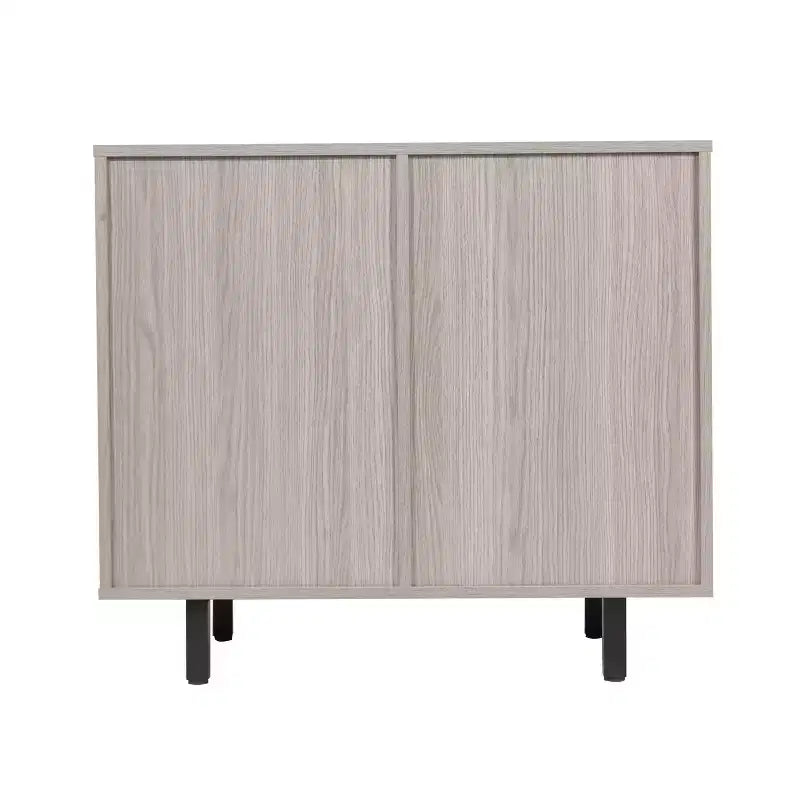 Merrick Lane Bar et buffet avec armoire de rangement, porte-verres suspendus et rangement pour bouteilles