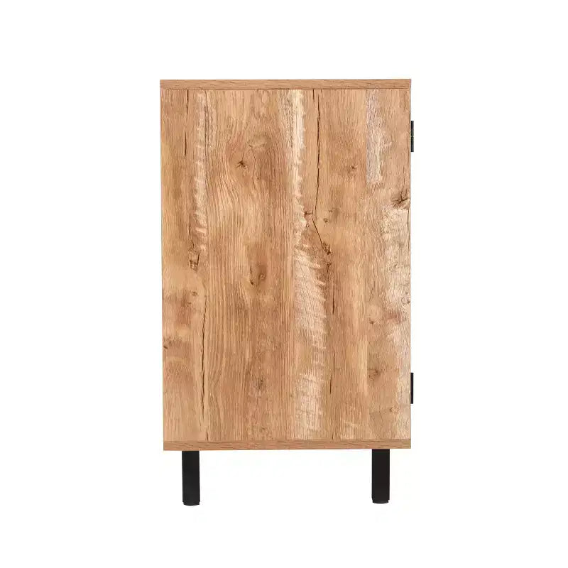 Merrick Lane Bar et buffet avec armoire de rangement, porte-verres suspendus et rangement pour bouteilles