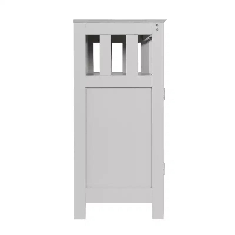 Buffet et vaisselier Emma et Oliver de 102 cm avec étagère de rangement ouverte et meuble de rangement à double porte
