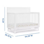Lit de bébé convertible 6-en-1 Spencer de Delta Children