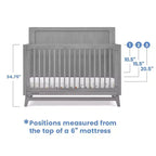 Lit de bébé convertible 6-en-1 Spencer de Delta Children