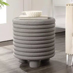 JONATHAN Y Evans 18 Table d'appoint moderne minimaliste à 3 pieds pour intérieur/extérieur