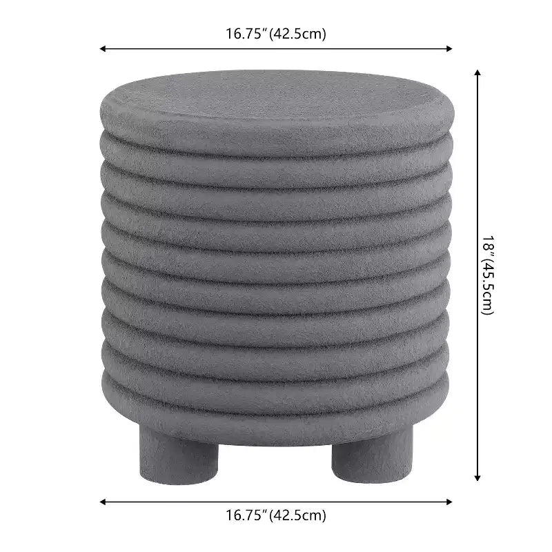 JONATHAN Y Evans 18 Table d'appoint moderne minimaliste à 3 pieds pour intérieur/extérieur