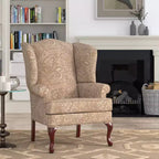 Fauteuil d'appoint traditionnel à oreilles Comfort Pointe Paisley