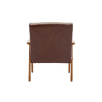 Lot de 2 fauteuils d'appoint modernes du milieu du siècle avec table d'appoint