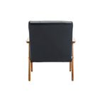Lot de 2 fauteuils d'appoint modernes du milieu du siècle avec table d'appoint