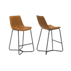 Tabouret de bar vintage Slope de 26 pouces (lot de 2)