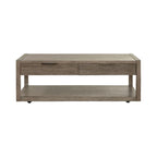 Table basse Bartlett Field taupe clair