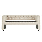 Lit de repos capitonné Knightsbridge Twin Tufted Nailhead par iNSPIRE Q Artisan
