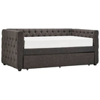 Lit de repos capitonné Knightsbridge Twin Tufted Nailhead par iNSPIRE Q Artisan