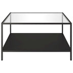 Table basse Sivil 32 carrée avec étagère