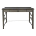 Bureau Hillsboro finition gris patiné