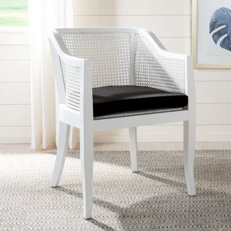 Chaise de salle à manger en rotin Velva - 23.8 x 23.2 x 32.1 - 24Wx23Dx32H