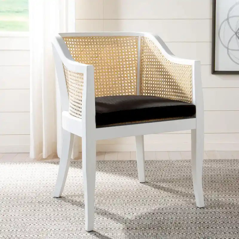 Chaise de salle à manger en rotin Velva - 23.8 x 23.2 x 32.1 - 24Wx23Dx32H
