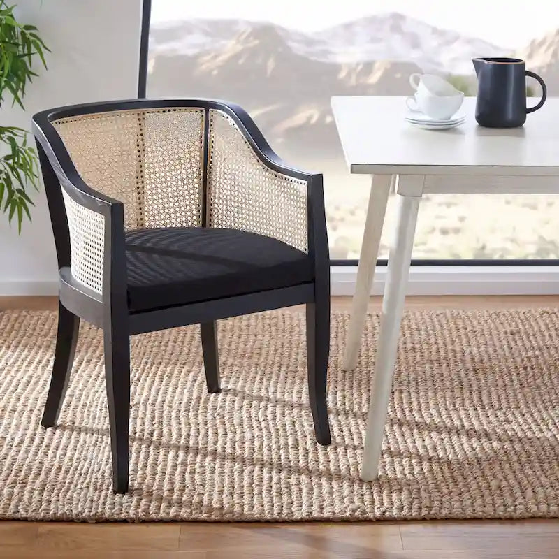 Chaise de salle à manger en rotin Velva - 23.8 x 23.2 x 32.1 - 24Wx23Dx32H