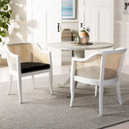 Chaise de salle à manger en rotin Velva - 23.8 x 23.2 x 32.1 - 24Wx23Dx32H