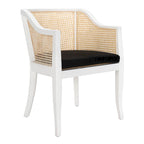 Chaise de salle à manger en rotin Velva - 23.8 x 23.2 x 32.1 - 24Wx23Dx32H