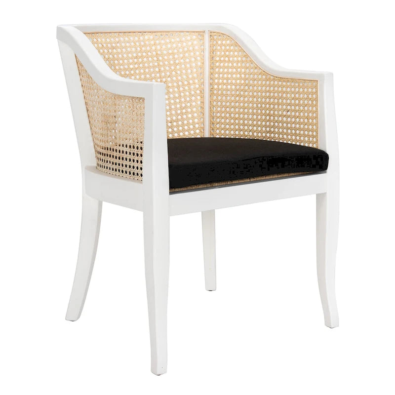 Chaise de salle à manger en rotin Velva - 23.8 x 23.2 x 32.1 - 24Wx23Dx32H