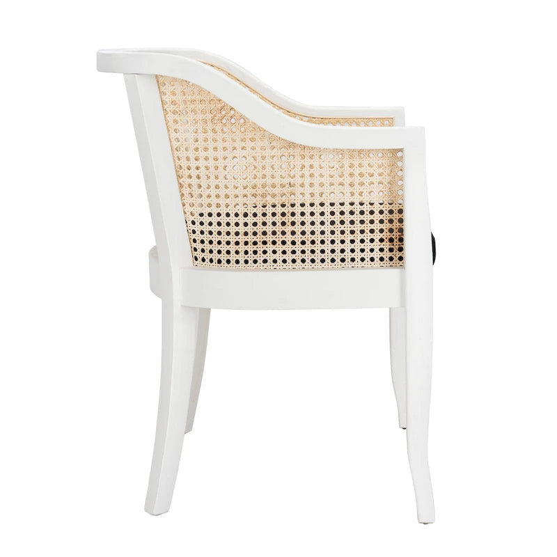 Chaise de salle à manger en rotin Velva - 23.8 x 23.2 x 32.1 - 24Wx23Dx32H