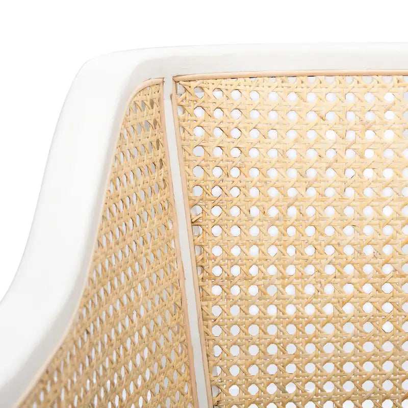 Chaise de salle à manger en rotin Velva - 23.8 x 23.2 x 32.1 - 24Wx23Dx32H