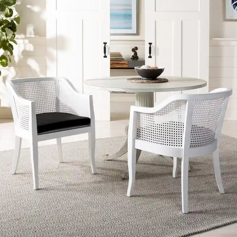 Chaise de salle à manger en rotin Velva - 23.8 x 23.2 x 32.1 - 24Wx23Dx32H