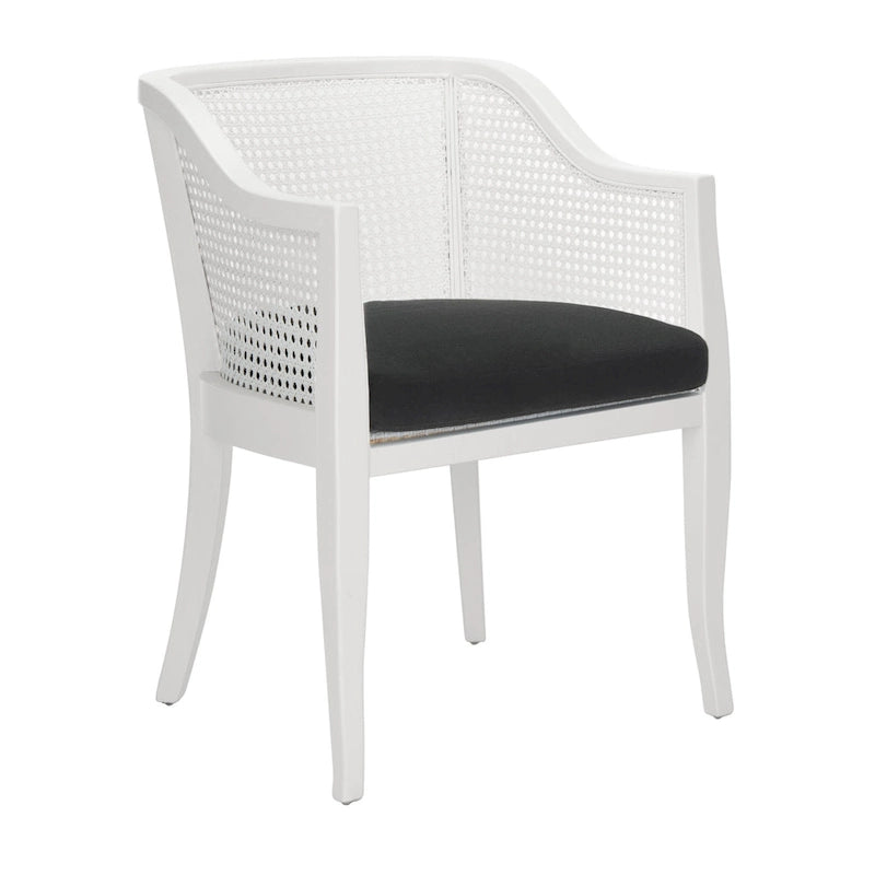 Chaise de salle à manger en rotin Velva - 23.8 x 23.2 x 32.1 - 24Wx23Dx32H
