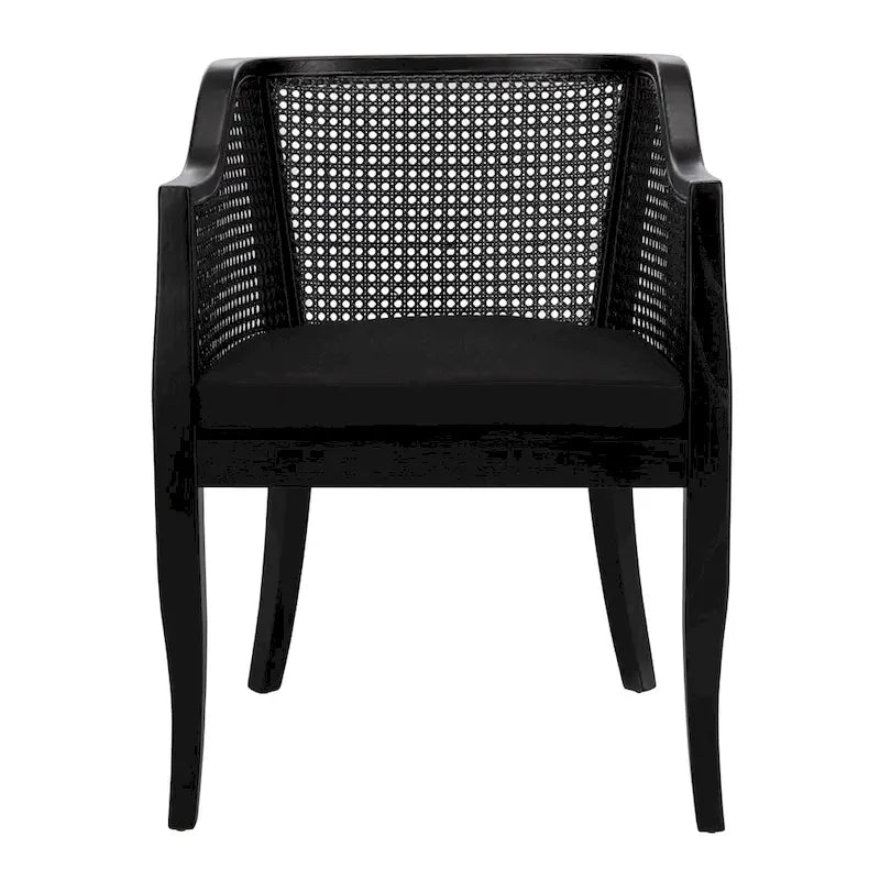Chaise de salle à manger en rotin Velva - 23.8 x 23.2 x 32.1 - 24Wx23Dx32H