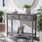 Console Sinda 2 tiroirs - 35.5 l x 13 P x 29.5 H - 36La x 13P x 30H