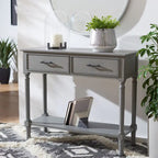 Console Sinda 2 tiroirs - 35.5 l x 13 P x 29.5 H - 36La x 13P x 30H