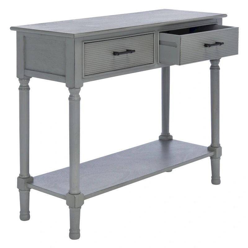 Console Sinda 2 tiroirs - 35.5 l x 13 P x 29.5 H - 36La x 13P x 30H