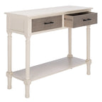 Console Sinda 2 tiroirs - 35.5 l x 13 P x 29.5 H - 36La x 13P x 30H