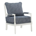 Fauteuil d'appoint à fuseaux Indigo, une place
