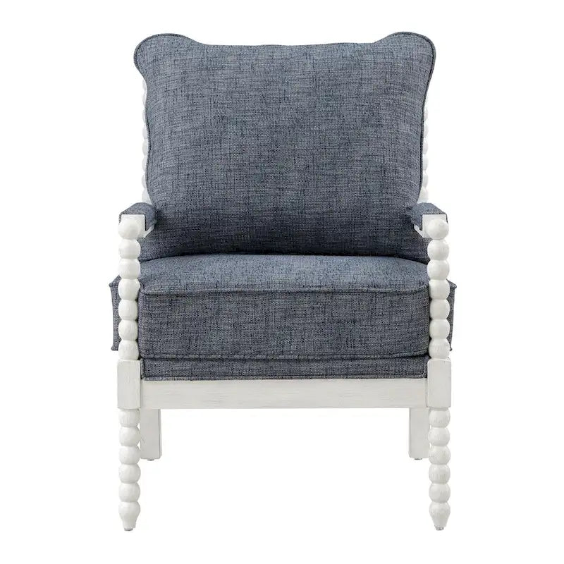 Fauteuil d'appoint à fuseaux Indigo, une place