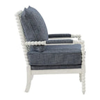 Fauteuil d'appoint à fuseaux Indigo, une place