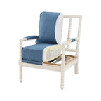 Fauteuil d'appoint à fuseaux Indigo, une place