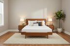 Ensemble de chambre à coucher 4 pièces Dylan Queen avec commode, couleur cuivre