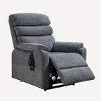 Fauteuil inclinable FlexiSpot Power Lift avec massage à double moteur, chauffage et appuie-tête réglable pour personnes âgées