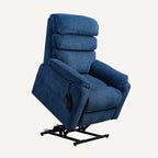 Fauteuil inclinable FlexiSpot Power Lift avec massage à double moteur, chauffage et appuie-tête réglable pour personnes âgées