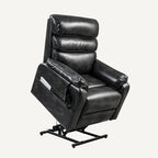 Fauteuil inclinable FlexiSpot Power Lift avec massage à double moteur, chauffage et appuie-tête réglable pour personnes âgées