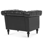 Fauteuils de salon en cuir PU
