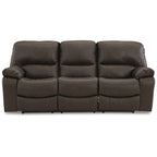 Canapé inclinable motorisé Leesworth marron - 88 larg. x 41 prof. x 41 haut.