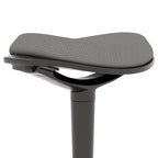 Chaise de bureau debout HOMCOM, tabouret ergonomique sans dossier, hauteur réglable 56,4-71,4 cm