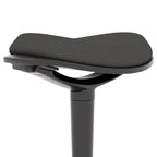 Chaise de bureau debout HOMCOM, tabouret ergonomique sans dossier, hauteur réglable 56,4-71,4 cm