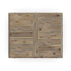Table d'appoint en bois marron Carpenter - 21 x 23 x 25