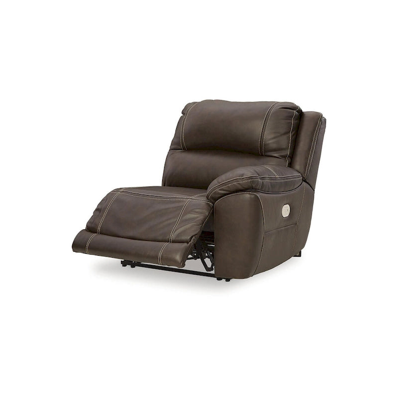 Causeuse inclinable électrique 3 places Dunleith avec console