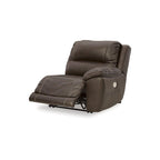 Causeuse inclinable électrique 3 places Dunleith avec console